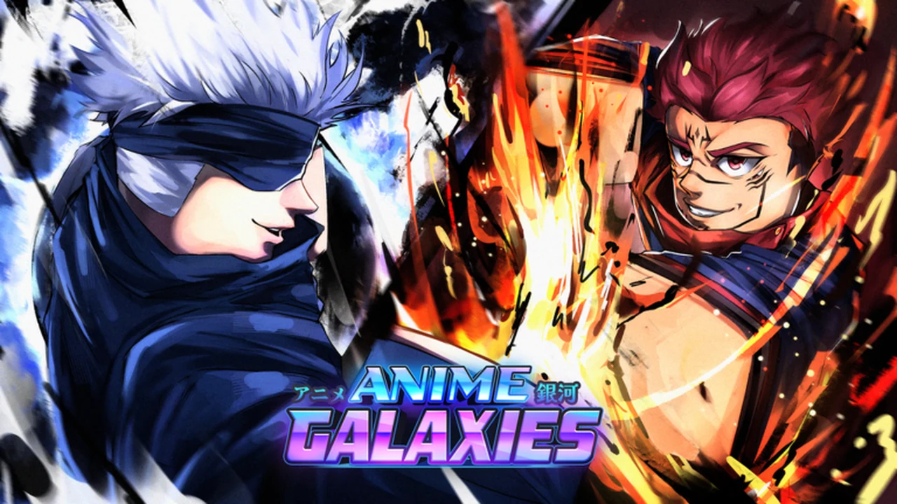 A white-haired fighter and red-haired fighter in Champions TD promotional artwork